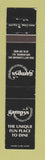 Matchbook Cover - Gampys Restaurant Greensboro NC 12 Strike