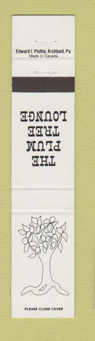 Matchbook Cover - Plum Tree Lounge 12 Strike