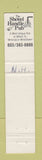 Matchbook Cover - Whitney's Village Inn Jackson NH Garden Spot 12 Strike