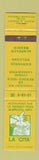Matchbook Cover - La Cita Restaurant Acapulco Mexico 12 Strike