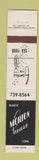 Matchbook Cover - Morton House Niantic CT 12 Strike