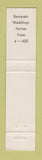 Matchbook Cover - Morton House Niantic CT 12 Strike