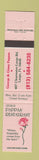 Matchbook Cover - George Pappas' Restaurant Largo FL 12 Strike