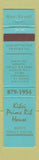 Matchbook Cover - Kikei Prime Rib House Maui Hawaii 12 Strike
