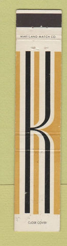 Matchbook Cover - Ken's at Copley Boston MA 12 Strike