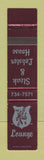 Matchbook Cover - Hub Lounge Steak Lobster 12 Strike