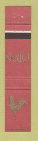 Matchbook Cover - Oliver's Restaurant Toronto ON 12 Strike