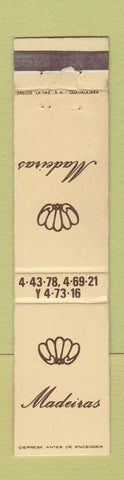 Matchbook Cover - Madeiras Acapulco Mexico WEAR 12 Strike
