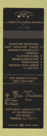 Matchbook Cover - Las Palmos Inn Fresno CA