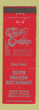 Matchbook Cover - Silver Dragon Chinese Restaurant Fresno CA