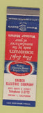 Matchbook Cover - Wagner Motors Snider Electric Fresno CA