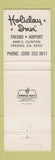 Matchbook Cover - Whaler's Galley Holiday Inn Fresno CA