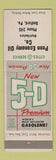 Matchbook Cover - Cities oil gas Penn Economy Oil Bedford PA