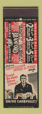Matchbook Cover - Branford Brake Repair Newark Elizabeth NJ