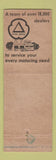 Matchbook Cover - Cities oil gas Spot Tavern Owen WI