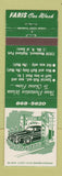 Matchbook Cover - Faris Car Wash Highland Park MI