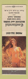 Matchbook Cover - Continental Massage Sauna Fresno CA pinup