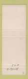 Matchbook Cover - Continental Massage Sauna Fresno CA pinup