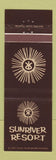 Matchbook Cover - Sunriver Resort OR