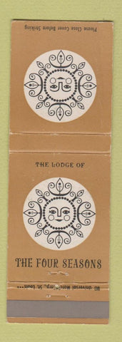 Matchbook Cover - Lodge of the Four Seasons Lake Ozark MO CREASED
