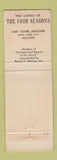 Matchbook Cover - Lodge of the Four Seasons Lake Ozark MO CREASED
