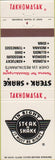 Matchbook Cover - Steak  and  Shake Takhomasak
