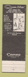 Matchbook Cover - Queen Motel Fresno CA
