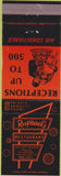 Matchbook Cover - Raphael's Restaurant Lakeland FL