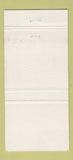 Matchbook Cover - Coral Place Seafood Restaurant Hamilton ON 30 Strike