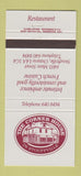 Matchbook Cover - Corner House Stouffville ON restaurant 30 Strike