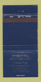 Matchbook Cover - Cosmoba Italian Restaurant London UK England WEAR 30 Strike