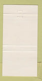 Matchbook Cover - BHOJ Restaurant Indian Mississauga ON Scarborough 30 Strike