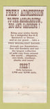 Matchbook Cover - Frank Cannova's Big Bear BBQ St Petersburg FL  30 Strike