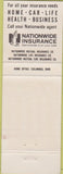 Matchbook Cover - Kieth Davidson Insurance St Paris OH