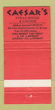 Matchbook Cover - Caesar's Calgary AB WEAR 30 Strike