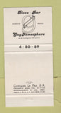Matchbook Cover - Big Six Country Western Disco Hotel Elcanto Mexico 30 Strike