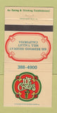 Matchbook Cover - WF Cronk's Mill Valley CA 30 Strike