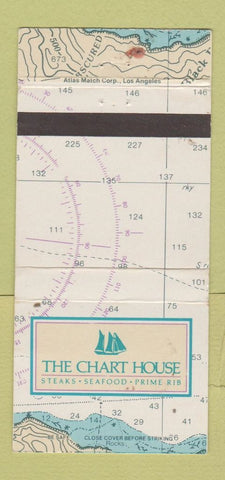 Matchbook Cover - Chart House Seafood 30 Strike