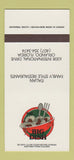Matchbook Cover - Big Dish Italian Restaurant Orlando FL SAMPLE 30 Strike