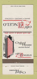 Matchbook Cover - Oxford House Motor Hotel Cafe Angelo Chicago IL 30 Strike