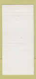 Matchbook Cover - Club Abstract Kitchener ON 30 Strike
