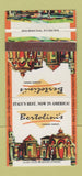 Matchbook Cover - Bertolini's Trattoria Atlanta Las Vegas NV Irvine CA 30 Strike