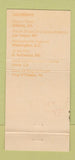 Matchbook Cover - Bertolini's Trattoria Atlanta Las Vegas NV Irvine CA 30 Strike