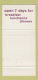 Matchbook Cover - The Cottage Berwyn IL 30 Strike