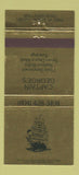 Matchbook Cover - Captain George's Virginia Beach VA 30 Strike