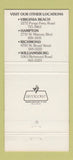 Matchbook Cover - Captain George's Virginia Beach VA 30 Strike