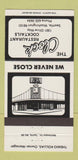 Matchbook Cover - The Clock Restaurant Seattle WA 30 Strike