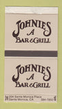 Matchbox - Johnies A Bar Grill Santa Monica CA