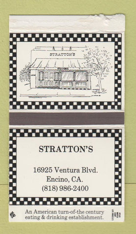 Matchbox - Stratton's Restaurant Encino CA