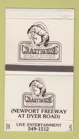 Matchbox - Crazy Horse Steak House Santa Ana? CA